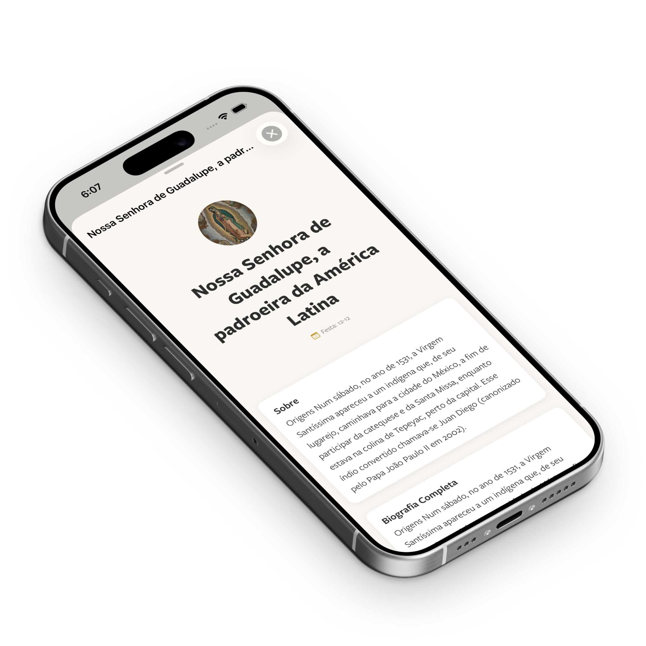 beSALT, Santos do dia